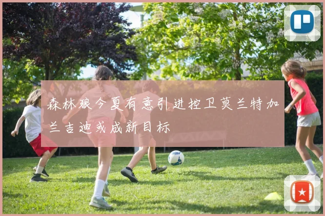 森林狼今夏有意引进控卫莫兰特加兰吉迪或成新目标